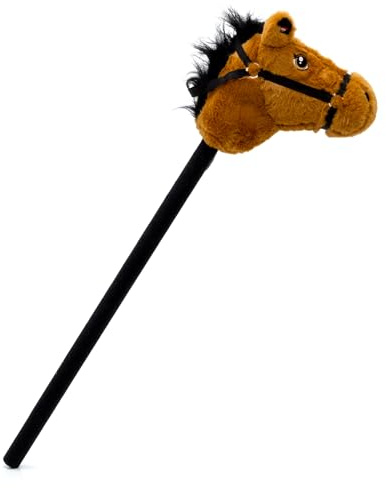 Carousel Toys and Gifts Childrens Plush Hobby Horse With Sound