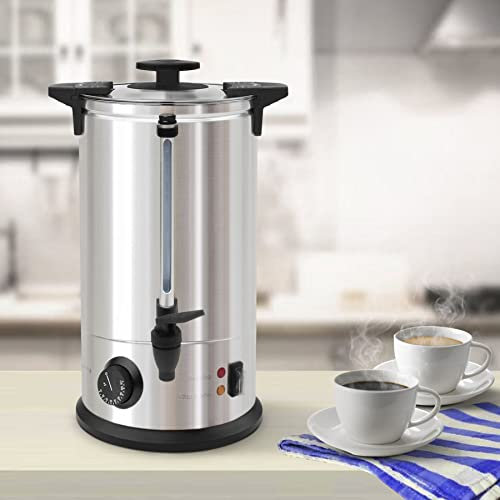 10 Litre Electric Stainless Steel Catering Hot Water Boiler Tea Urn Commercial