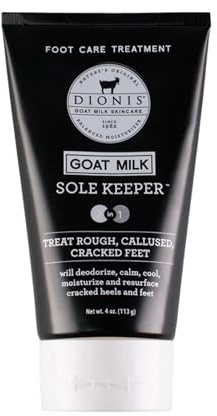 Dionis Goat Milk Footcare Lotion 2-in-1 Sole Keeper 4oz (Pack of 1)