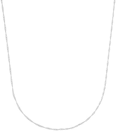 Amor Collier 925 Sterling Silber Damen Halsschmuck, 42 cm, Silber, Kommt in Schmuck Geschenk Box, 2017469