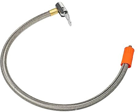 QUARKZMAN Reifenfüll Schlauch Adapter M6 ohne Entlüftungsventil 50 cm / 19,69 Zoll