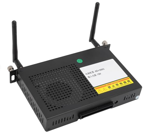 Bewinner Kleiner PC, 8 GB DDR4, 256 GB SSD, 5G-WLAN-, 2K-4K-Ausgang, 80-Pin-OPS, Aluminiumlegierung, Kompakte Größe, für den Privaten und Geschäftlichen Gebrauch (CPU für I7