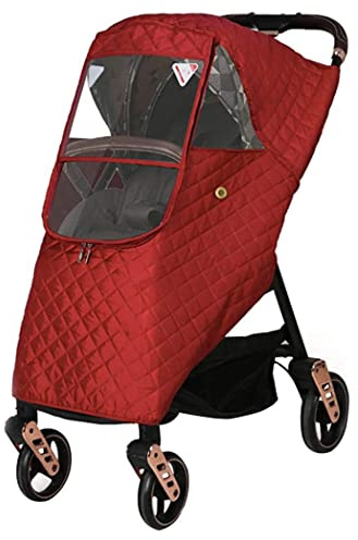 Funda universal para cochecito de bebé de invierno, cubierta de lluvia para mantener el calor en invierno, protector contra el clima, cubierta universal para la lluvia para cochecito