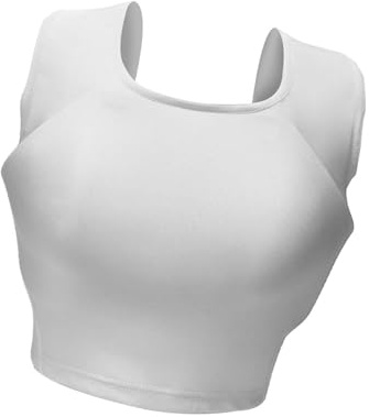 LOVIVER Karate Chest Protector for Women Taekwondo Body Protector Rib Shield Armour Boxing Breast Protection for Sanda Kickboxing, S