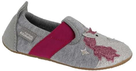 Living Kitzbühel - Einhornzauber - Hausschuh (34 EU Hellgrau)