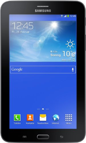 Samsung Galaxy Tab 3 7.0 Lite 17,8 cm (7 Zoll) Tablet-PC (Dual Core Prozessor, 1,2GHz, 1GB RAM, 8GB HDD, Android 4.2, Wi-Fi + 3G) schwarz