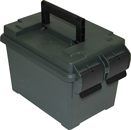 MTM Ammo Can, Green, Polypropylene, 7.25 x 7.25 x 7.25