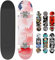 Smibie Skateboards Pro 78,7 cm Komplett-Skateboards für Teenager, Anfänger, Mädchen, Jungen, Kinder, Erwachsene, 7 Schichten Ahornholz, Unisex-Erwachsene Mädchen Jungen, Rose, 31'' x 8''