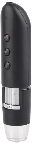 Analizador de Pelo para Diagnóstico de la Piel, Detector de Cuero Cabello de la Piel 800X, Microscopio Digital Inalámbrico, Microscopios USB Portátiles, Máquina de Análisis de CA