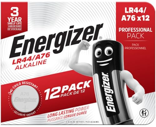 Energizer Coin Cell and Miniature Batteries CR2032 CR2025 CR2016 LR44 (LR44)