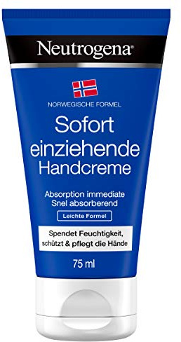 Neutrogena Norwegian Formula Instant Absorbent Hand Cream, 1 x 75 ml