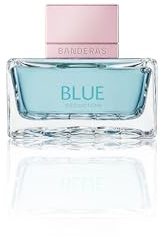BANDERAS Perfumes, Blue Seduction para Mujer, Eau de Toilette para Mujer, Larga duración, Fragancia fresca, casual y femenina, Notas florales acuáticas, Optimo para uso diario, 50 ml