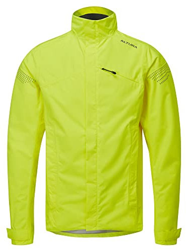 Altura Men's Nevis Nightvision Jacket, Yellow, L