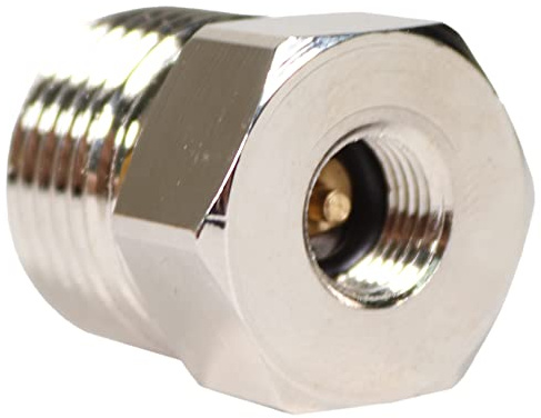WELDINGER Vario-Adapter für Schutzgas-Einwegflaschen - macht aus Einwegflasche eine Mehrwegflasche