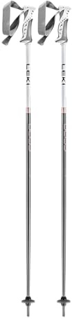 Leki Bastoncini da Sci Bliss, Gunmetal-White-roségold, 110CM