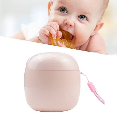 Caja de Esterilización de Chupete UV, Mini Desinfectante Portátil Recargable con Alta Eficiencia para Pezones de bebé (Rosa)