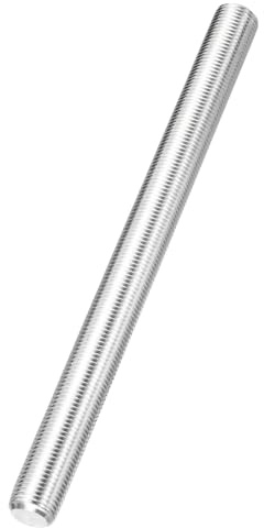 QUARKZMAN Barra Filettata Completa, M16 X 1.5 Mm Passo 304 Acciaio Inossidabile Filettatura Fine Destrorsa Perni Barre Filettate Viti Lunghe 200 Mm/8 Elementi Fissaggio Per Ancore Bulloni