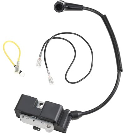 YINETTECH Motorsågständspole 537 81 27-01 537812701 kompatibel med Husqvarna 340 345 346 XP 350