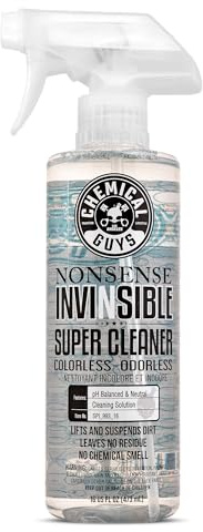 Chemical Guys Nonsense, Odorless Cleaner For Car Interior and Exterior All Purpose Cleaning Spray for Vinyl, Rubber, Plastic, Carpet, Upholstery, and Engine Bays Foaming Deep Cleaning Formula 16 oz