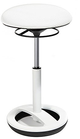 Topstar Bürohocker Sitness High Bob Alu weiß lackiert weiß