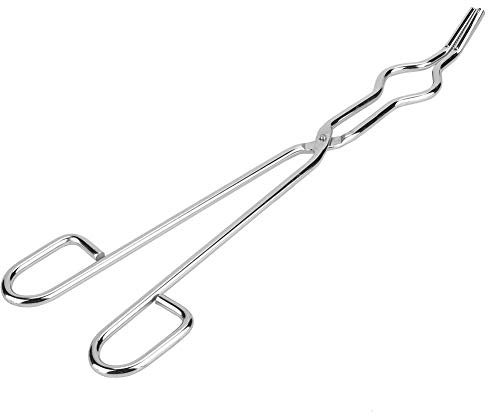 Pinzas de crisol, pinzas de pinzas de sujeción de pinzas de crisol de acero inoxidable Pinzas con remache de clase de avión(300mm)