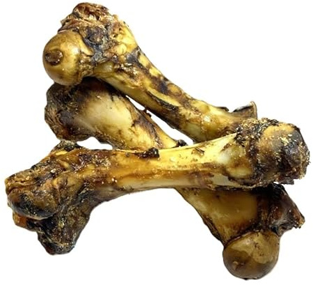 Maltbys' Stores 5x Pig Bones (5x Pieces) 100% Natural Pork Bone Dog Treat Chews [LODC]