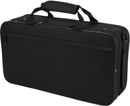 Clarinet Gig Bag Oxford Cloth Padded Case with Adjustable Strap for Bb Clarinet Storage and Carrying