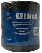 Kelmas - Cuerda - Hilo - Rafia - 300 MTS - 1 kg - Grosor 4MM - Cuerda Agricultura - Cuerda Jardinería - Cuerda Paquetería - Cuerda Entutorar - Cuerda Empacar - Cuerda Tomates - Cuerda Negra