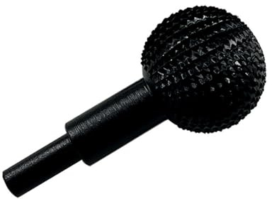 Fresa rotante sferica, in legno nero, 10 mm, taglierina sferica per la lavorazione del legno, per scanalatura, incisione e rettifica