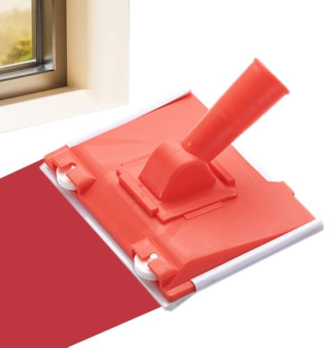 Recortadora de bordes de pintura portátil – Pincel para pintar bordes de pared, pinceles de cerdas para el hogar, recortadores de pintura ajustables para esquinas de pared, ventanas, molduras, zócalos