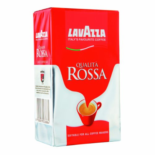 Lavazza Caffe Qualita Rossa Coffee 250 g (Pack of 6)