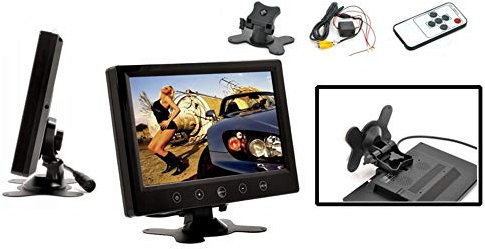 TrAdE shop Traesio- TV TELEVISORE Monitor LCD 9'' Touch Screen TFT VIDEOSORVEGLIANZA VGA BNC HDMI