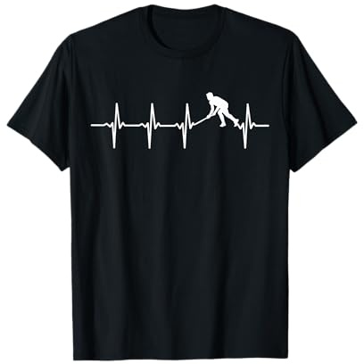 Hockey - Field Hockey Heartbeat Gift For Hockey Players T-Shirt