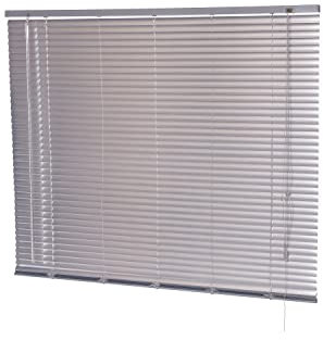 Oypla 120 x 150cm Aluminium Silver Home Office Venetian Window Blinds with Fixings