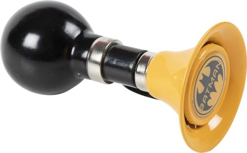 Tataway Trompette De Vélo pour Bébé Batman Man Bat Superhero DC Comics, Vélo Noir Et Jaune