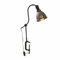 LOBERON Klemmlampe Parkville, Flexibel Positionierbar, Industrial Stil, Antik-Finish, Used-Optik, Tischleuchte, Wohnzimmerlampe, Eisen, antikschwarz