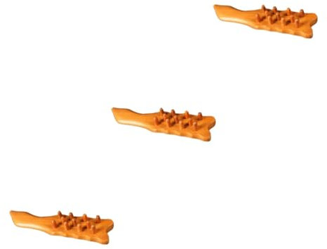 Beavorty 3 Pièces Peigne à cheveux pour femmes skincare skin care peigne à cheveux naturels Outil de massage du cuir chevelu en bois peigne en séquoia Bambou Yellow