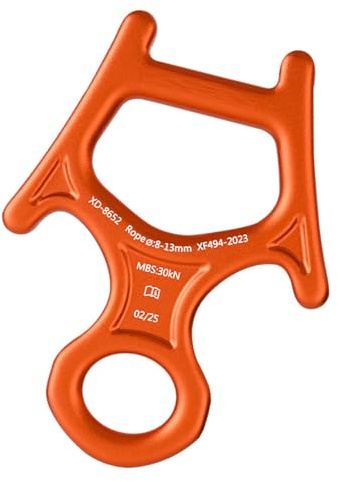 Xanorrg Figure 8 Discesa in Corda Doppia Discensore Discesa in Corda Doppia Otto Attrezzatura per Discese Lavori Sicuri Efficienti in Quota Discensore Arrampicata Professionale