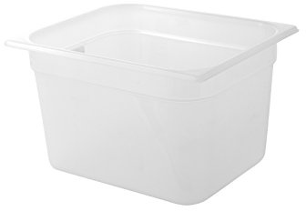 Mori 2 A bpp12200 Gastronorm 1 Polypropylene, 1/2 GN, H200, trasparentebianco