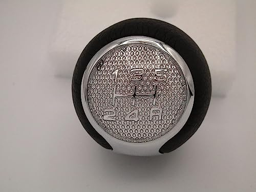 Car Passion Pomello Cambio Completo Compatibile con Alfa Romeo Mito Ricambio Impugnatura Lente (5 Marce)