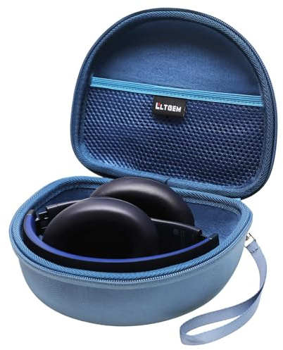 Headphone Case Compatible with Beats Studio Pro/Solo 4 / Studio 3 / Solo 3 / Picun B8 / BERIBES/JLab JBuds Lux ANC Wireless Bluetooth Noise Cancelling Headphones, Blue(Case Only)