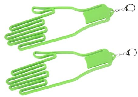HONMEET 2stücke Golfhandschuhhalter Für Handschuhe Handschuhständer Aus Abs-Material Praktische Aufbewahrungshilfe Bequemer Handschuhständer Passend Für Einfach Zu Verwenden Form Der