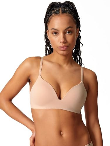 SKINY Damen Da. Triangel gepaddet BH, verdunkelnd, beige, 80B