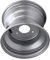 Haute Résistance 18X9.50-8 ATV Jante De Roue pour 8 Pouces Moyeu De Remplacement pour Go Karts et Voiturettes De Argent En Alliage D'aluminium (Trois trous (espacement des trous: