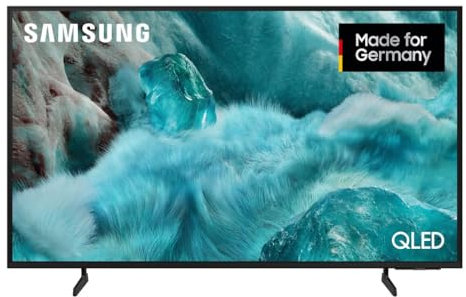 Samsung QLED Q7F2 4K 50 Zoll (125 cm) UHD Fernseher, Q4 AI Prozessor, Quantum Dot für Reale Farben, 4K Upscaling, Knox Security, Gaming Hub, Kostenlose Inhalte, Samsung Vision AI Smart TV (2025)