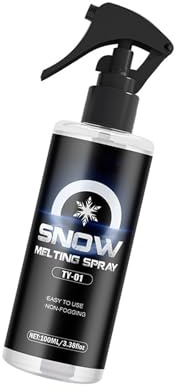 Chenxi Studio 100ml Car Windshield Deicer Defroster Remover Sprayer Car Window Ice Melting Agent Snow Ice Defrosting Windshield De-icer Sprayer