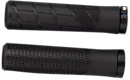 CRDARAAV 2 empuñaduras para manillar de bicicleta de montaña, cómodas, antideslizantes, portátiles, color negro