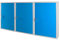 ADB Hängeschrank Wandschrank Werkstattschrank mit 3 Türen 750x1500x200 mm