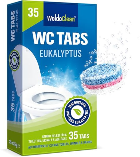 WC-Tabs 3-Phasen Kraftformel Eukalyptus Frische 35 Tabs a 25g