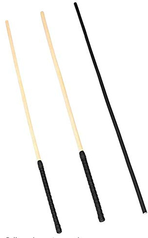 SMspade - Canne in rattan infrangibili, frusta da equitazione, 3 canne da 67 cm